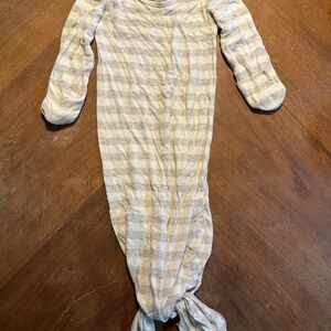 Striped Baby Sleep Gown